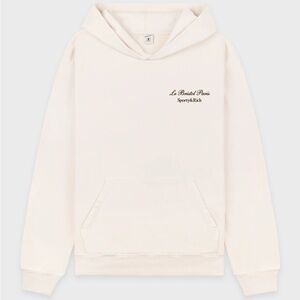 Sporty & Rich Cream Faubourg Hoodie New size medium